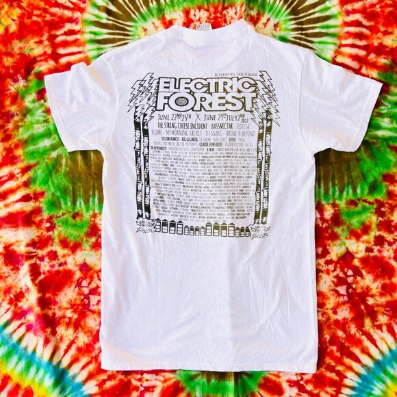 Electric Forest 2017 Walter White Lineup Tee - Picture 3 of 5